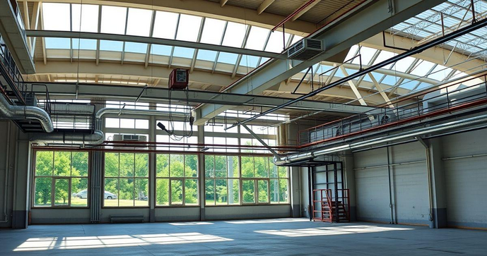 Como Funciona o Sistema de Ventilação Industrial Natural e Seus Benefícios