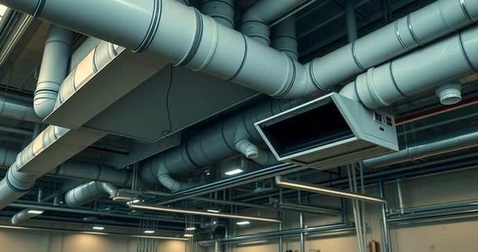 Sistema de exaustão industrial é essencial para a segurança e eficiência do ambiente de trabalho