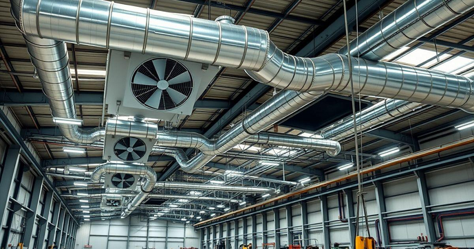 Sistema de Ventilação para Galpão: Como Escolher a Melhor Opção para Seu Espaço Sistema de Ventilação para Galpão: Como Escolher a Melhor Opção para Seu Espaço