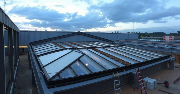 Como escolher o lanternim ideal para o seu galpão e aumentar a eficiência energética