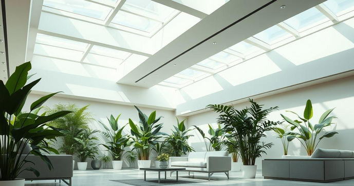 Iluminação Natural no Telhado: Transforme Seu Espaço com Luz e Estilo